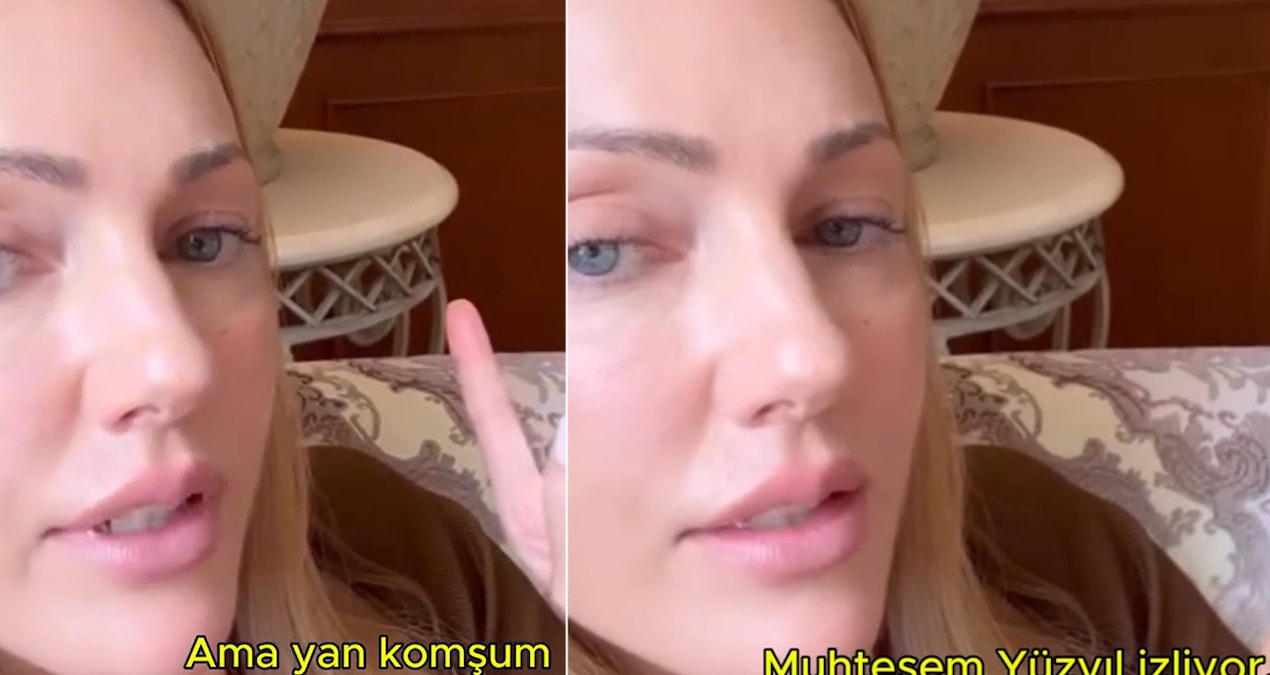 Meryem Uzerli'den otel odasında Muhteşem Yüzyıl sürprizi: Sesi duyunca dayanamadı
