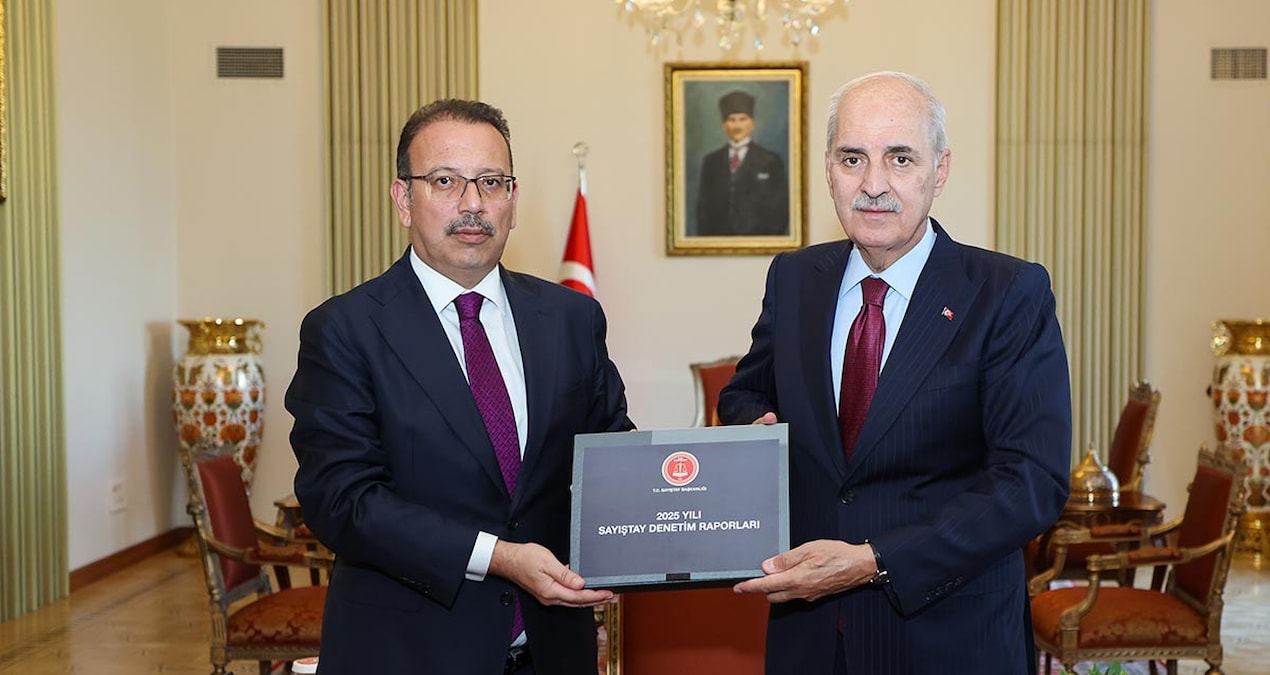 TBMM Başkanı Kurtulmuş, Sayıştay başkanıyla görüştü