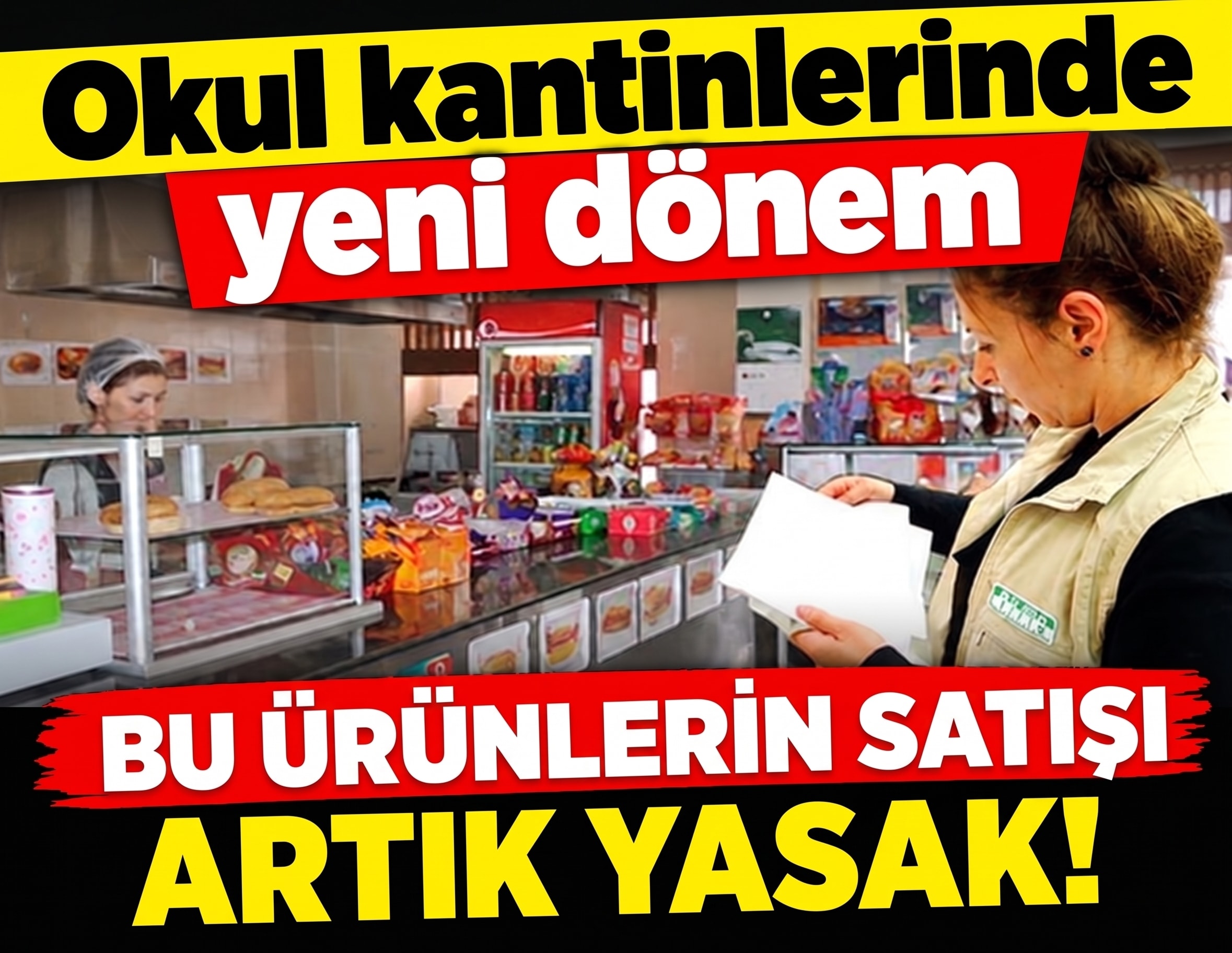 Okul kantinlerinde yeni dönem: Bu ürünlerin satışı artık yasak