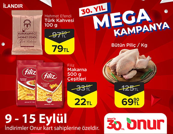 Onur Market - Desktop Manşet Adv. 10 Eylül'26