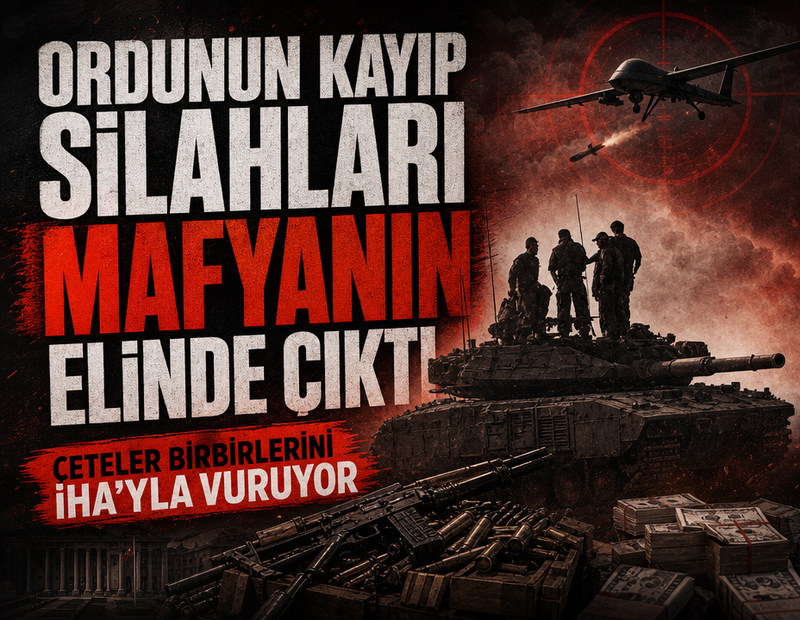 Ordunun kayıp silahları mafyanın elinde çıktı: Çeteler birbirlerini İHA’yla vuruyor
