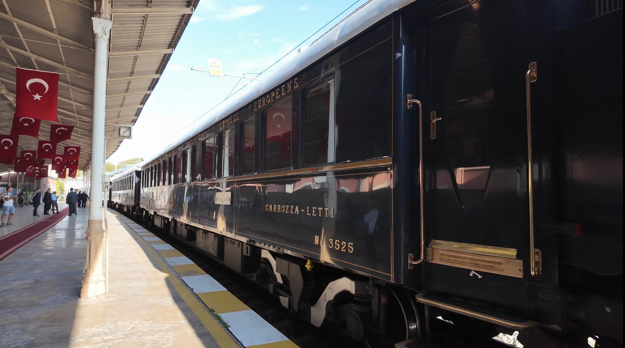 Tarihin en lüks treni 30 Eylül'de Türkiye'ye gelecek: İstanbul'da 2 gün kalacak