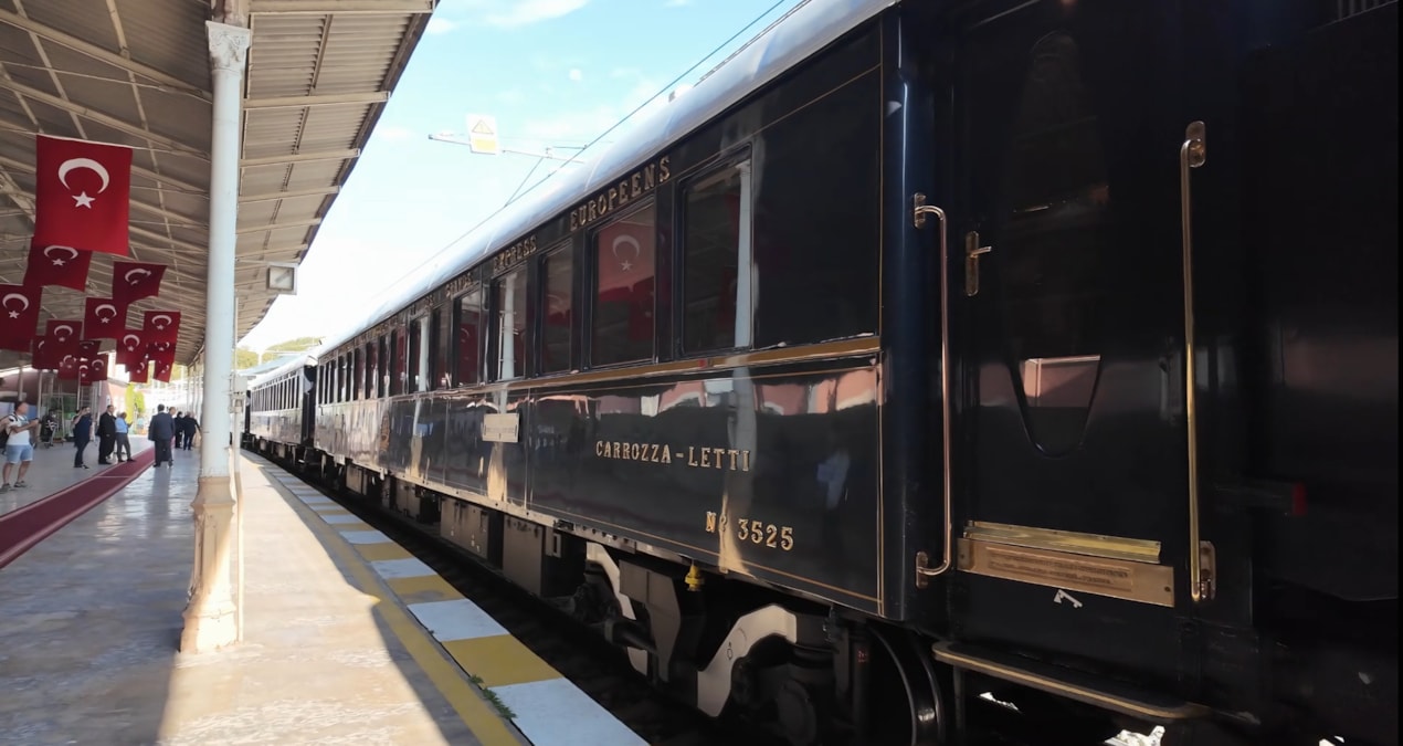 Tarihin en lüks treni 30 Eylül'de Türkiye'ye gelecek: İstanbul'da 2 gün kalacak