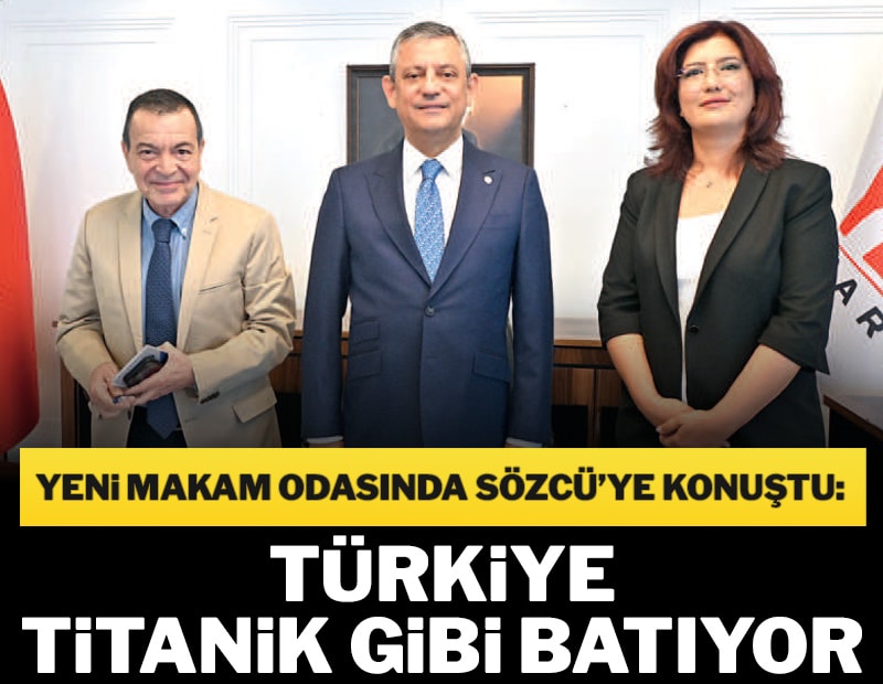 Titanik gibiyiz daha ‘yüksek çal’ diyorlar