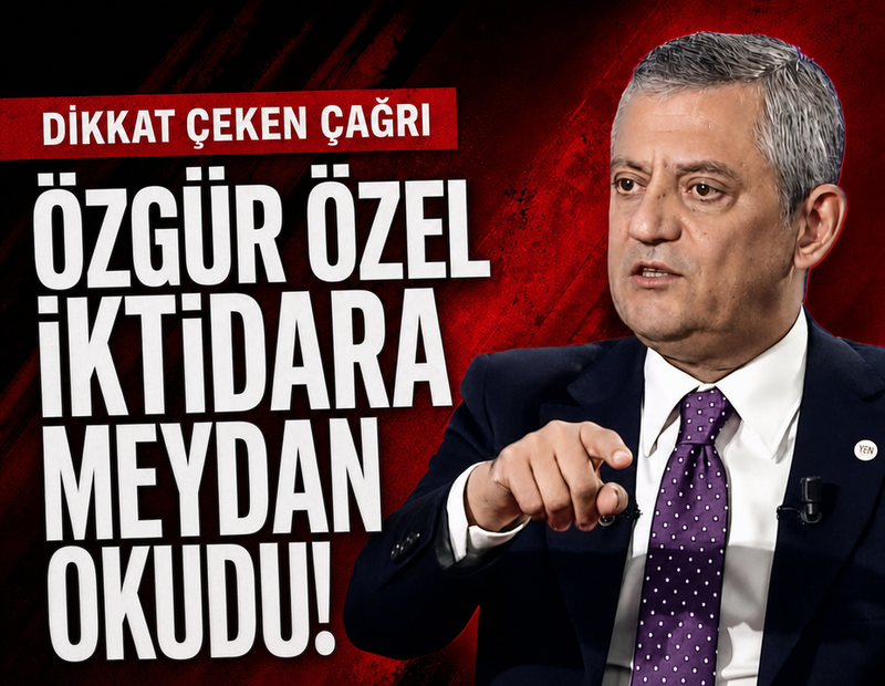Özgür Özel'den iktidara dikkat çeken çağrı: Meydan okuyoruz