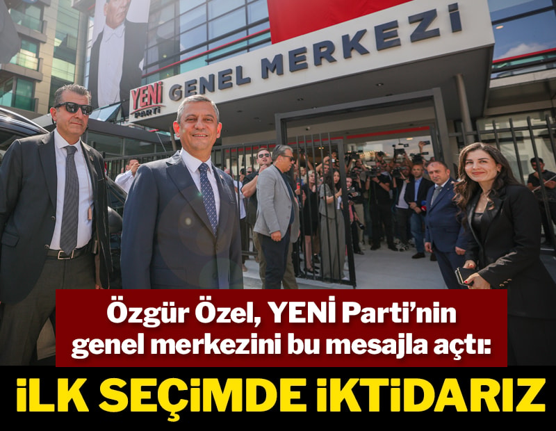 YENİ Parti’ye günde 33 bin kişi üye oldu