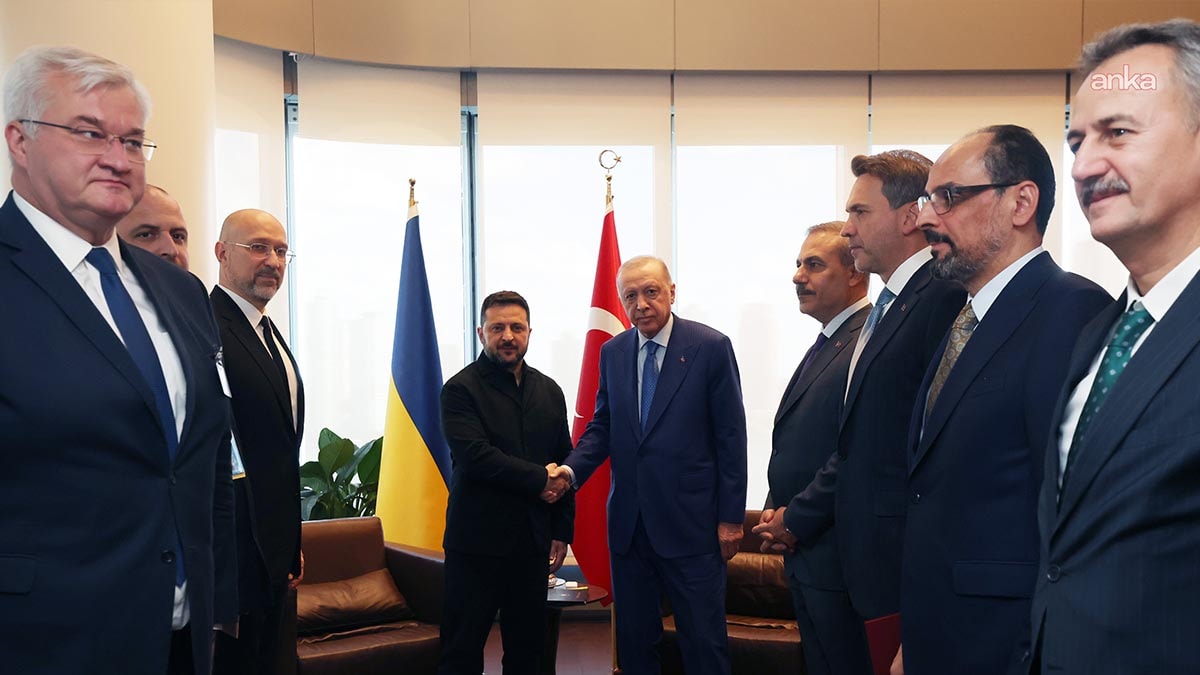 Erdoğan, Zelenskiy ile görüştü