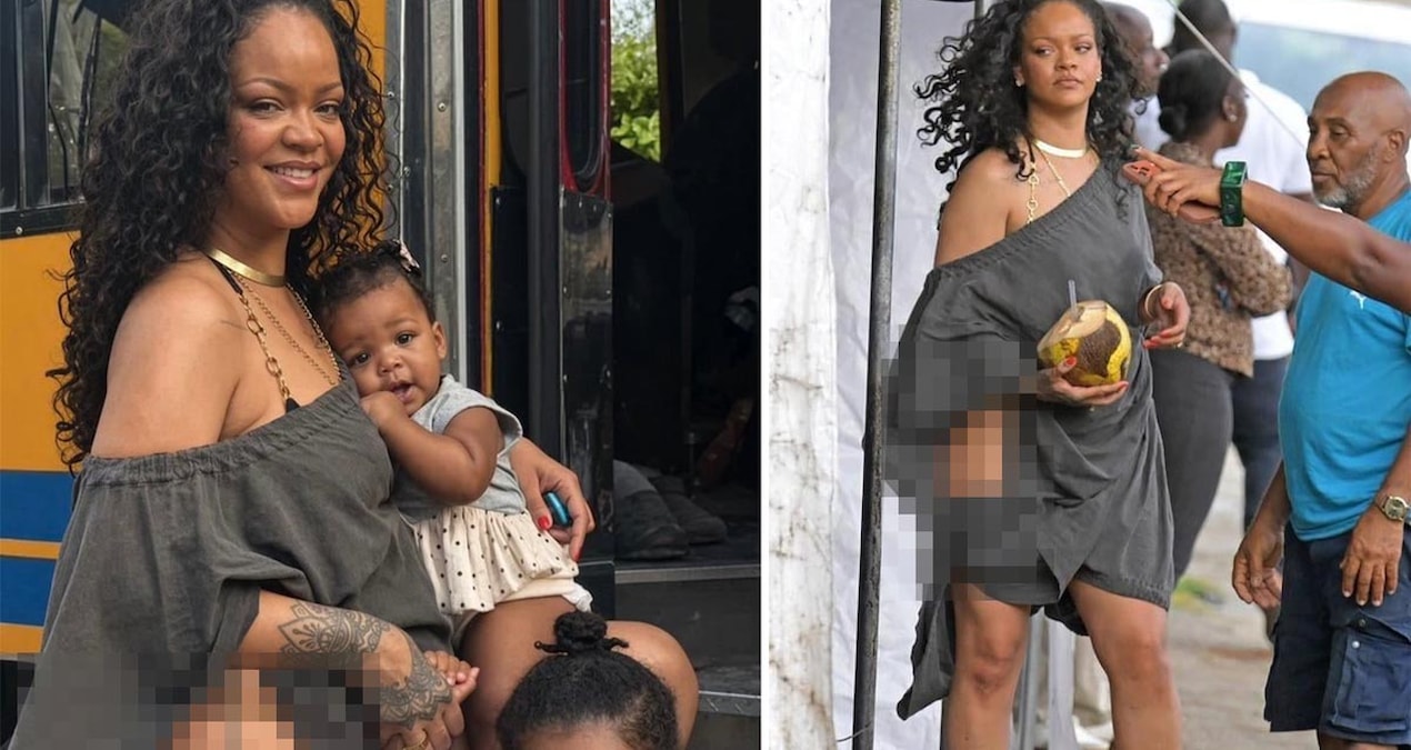 Dünyaca ünlü şarkıcı Rihanna'nın cesur pozları dikkat çekti