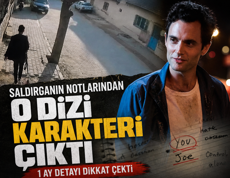 Saldırganın notlarından o dizi karakteri çıktı: 1 ay detayı dikkat çekti