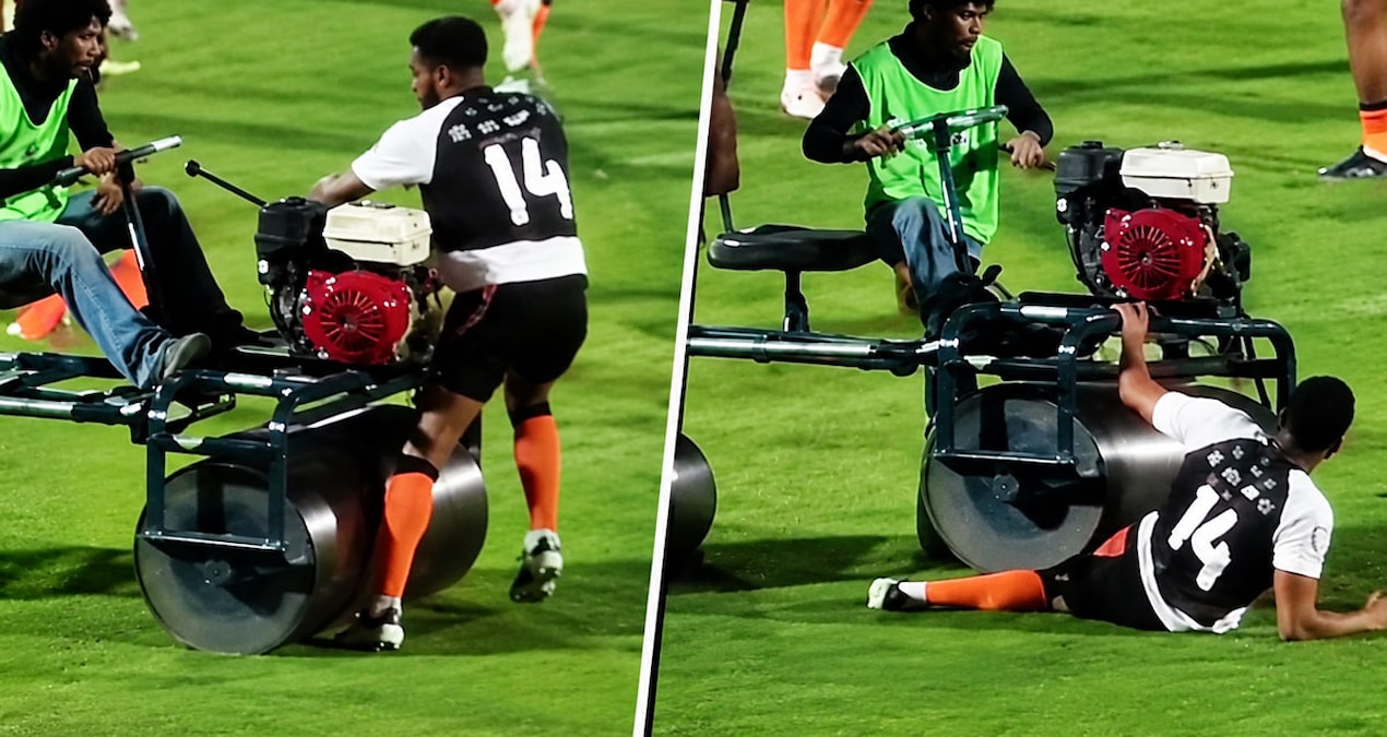 Süper Lig'in eski yıldızı silindirin altında kaldı: Sahada kabusu yaşadı