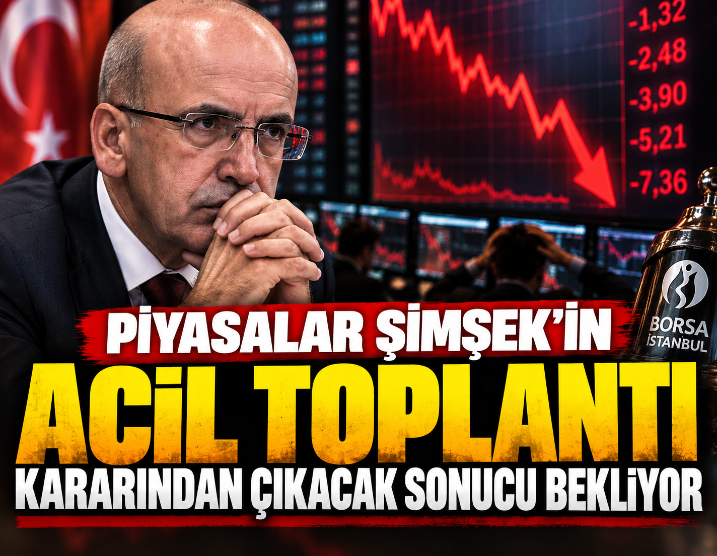 SON DAKİKA.... Borsadaki sert düşüş sonrası tüm gözler Finansal İstikrar Komitesi'ne çevrildi
