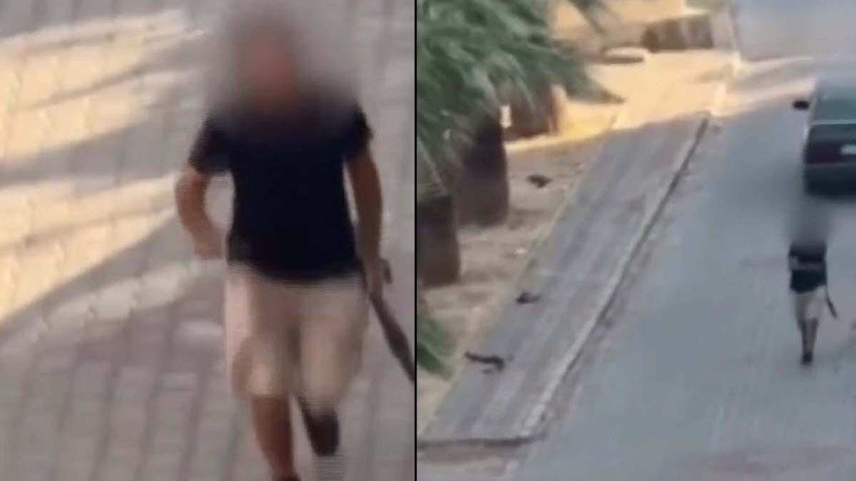 Sokakta korku dolu anlar: Pompalı tüfekle rastgele ateş açtı