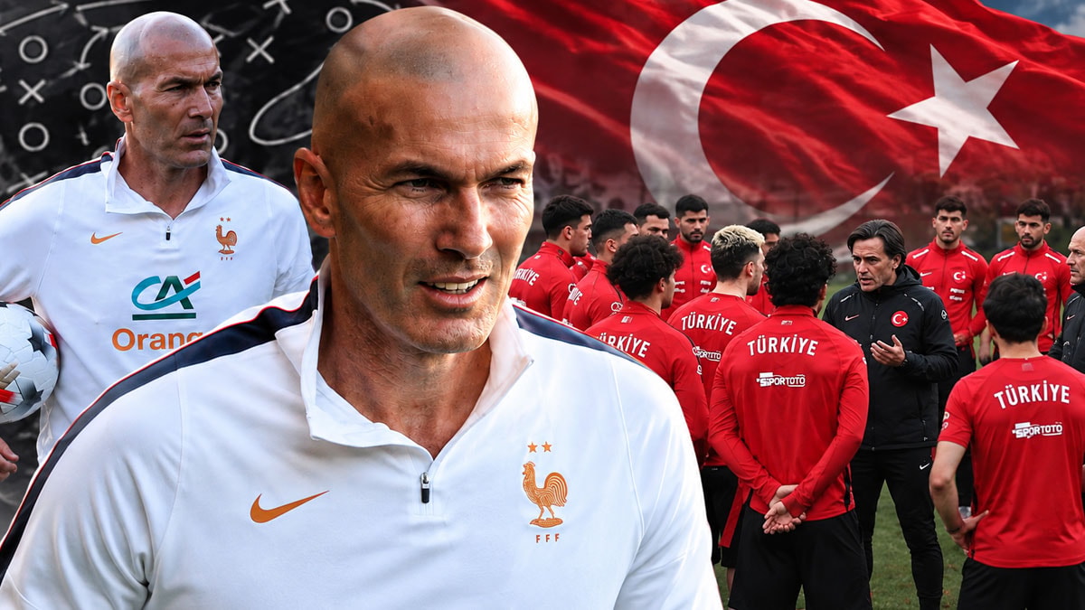 Zinedine Zidane'dan Türkiye planı