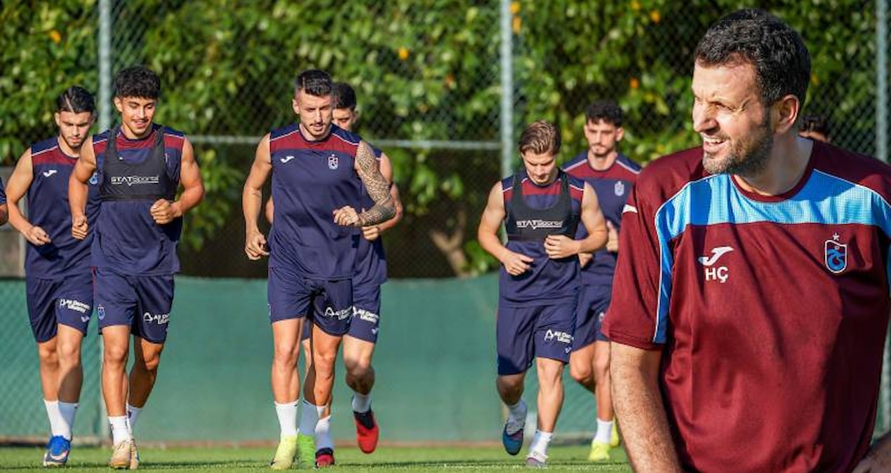 Trabzonspor'da Hüseyin Çimşir sahaya indi