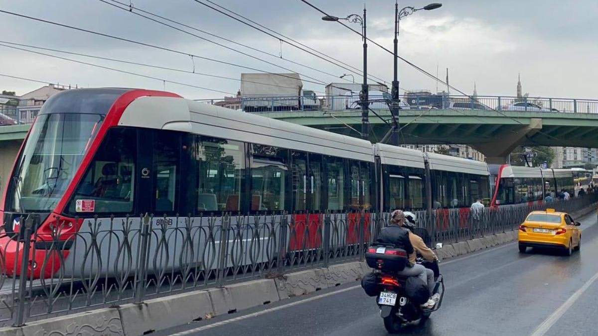 Kabataş-Bağcılar Tramvay Hattı'nda seferlere teknik arıza engeli
