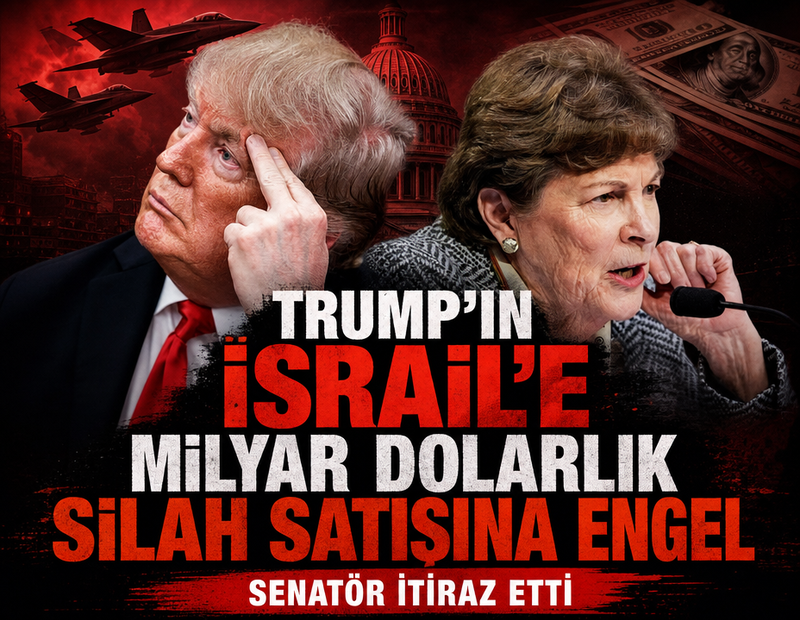 Trump’ın İsrail’e milyar dolarlık silah satışına engel: Senatör itiraz etti