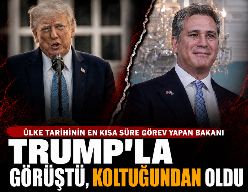 Trump’la görüştü, koltuğundan oldu: Ülke tarihinin en kısa süre görev yapan bakanı