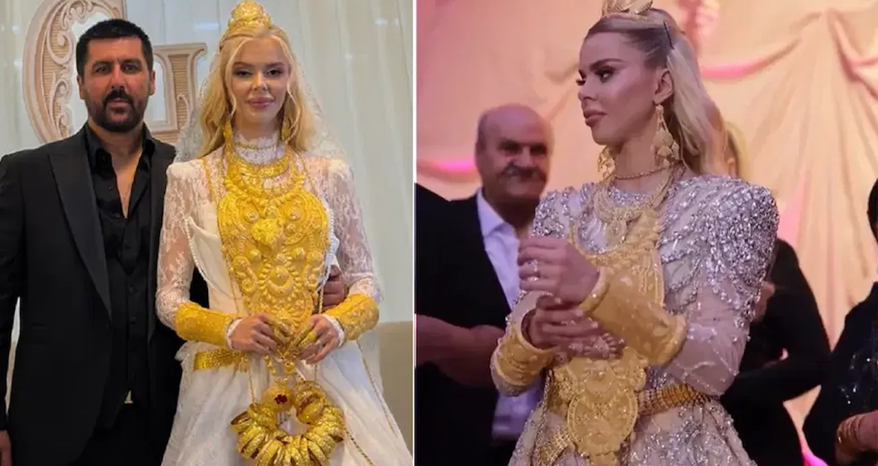 Kilolarca altınlı 'mizansen' düğünün perde arkası ortaya çıktı