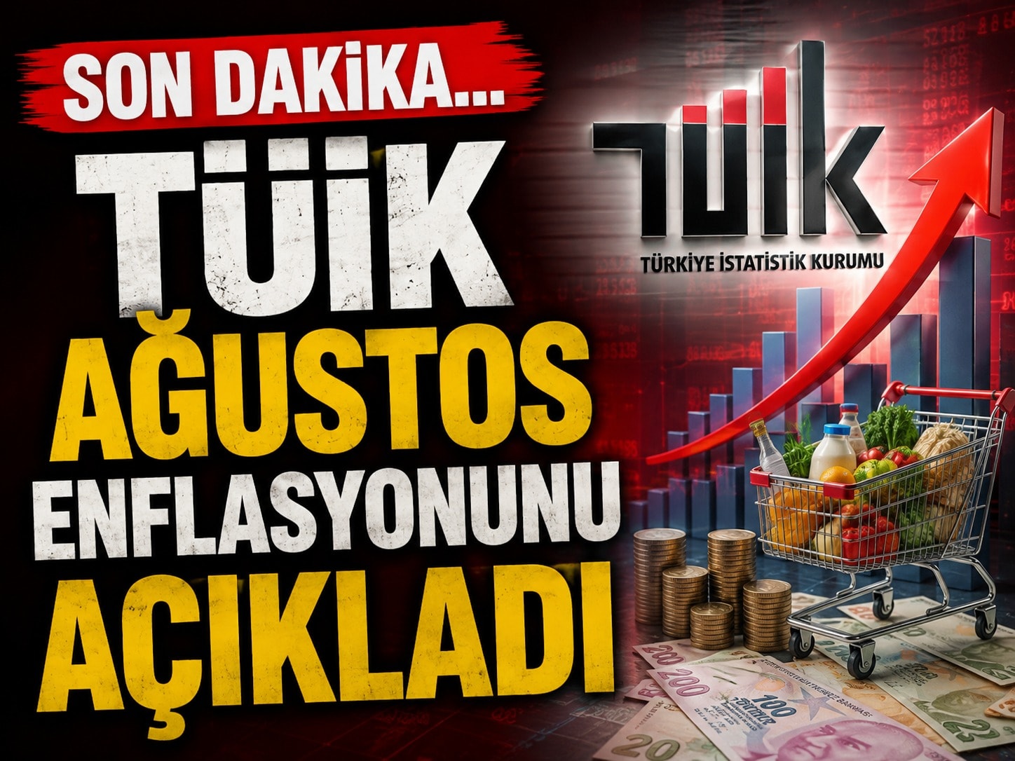 Son dakika...Ağustos ayı enflasyonu açıklandı