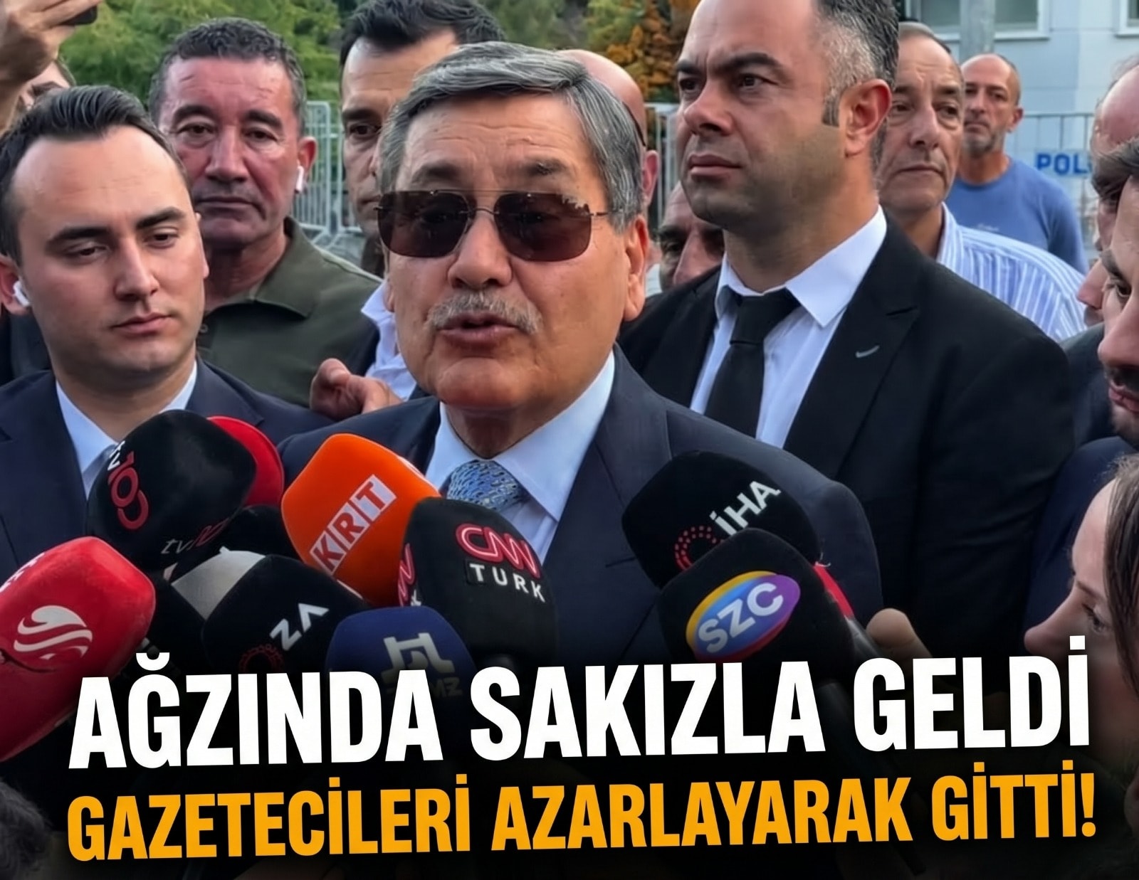 SON DAKİKA | Melih Gökçek ağzında sakızla adliyeye geldi, ifadesi sona erdi