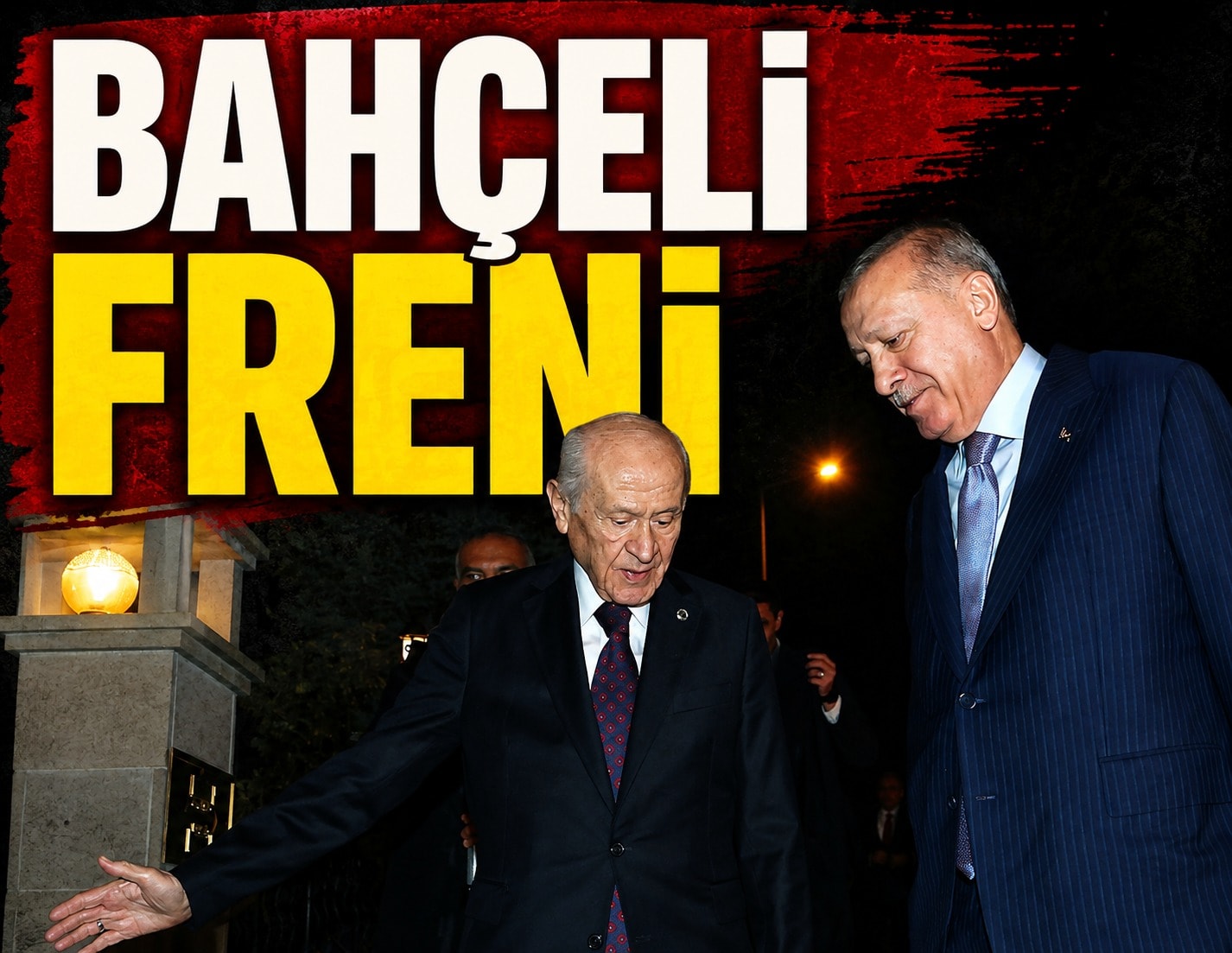 Devlet Bahçeli freni