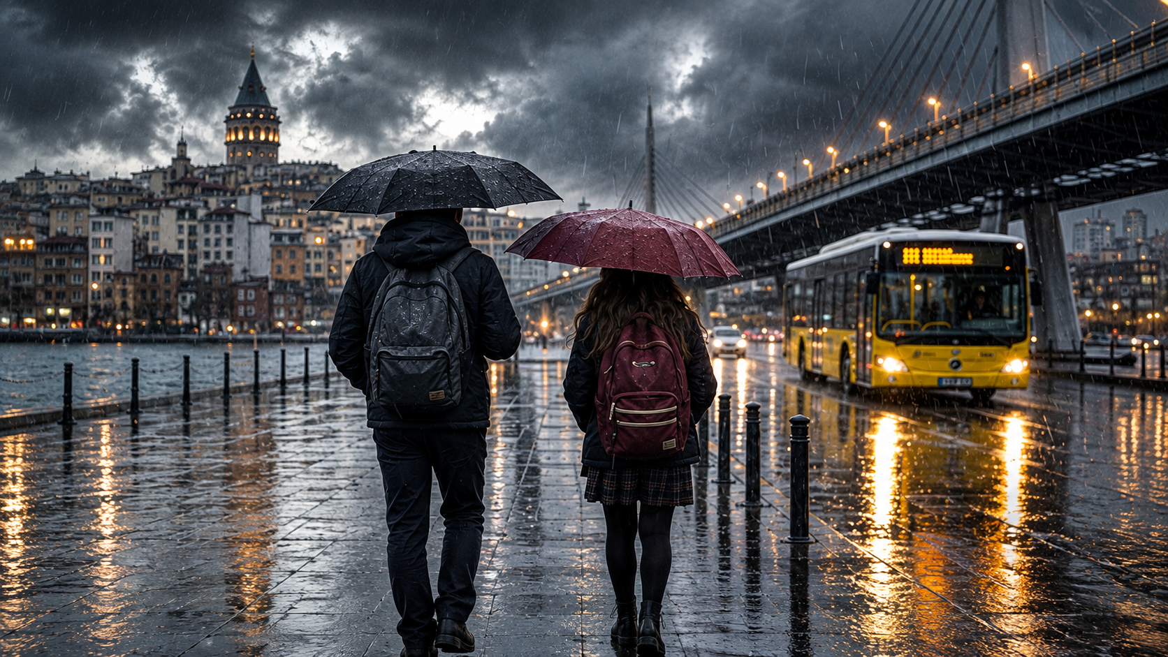 İstanbul'da kabus gibi pazartesi: Okulların açılacağı gün sağanak geliyor