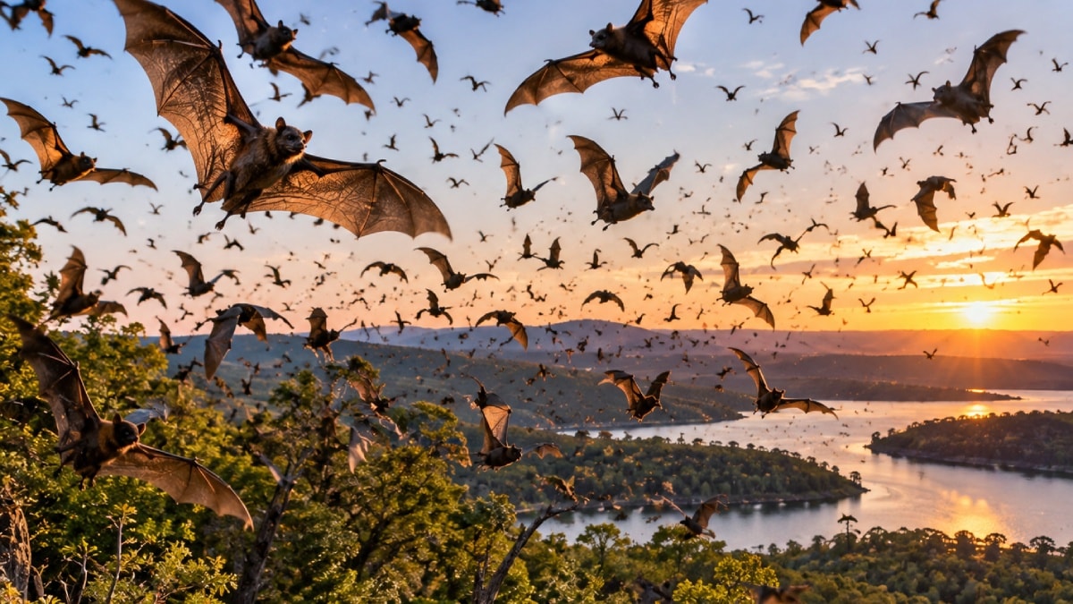 200 bin yarasa için ağaçları tek tek kurutmaya başladılar