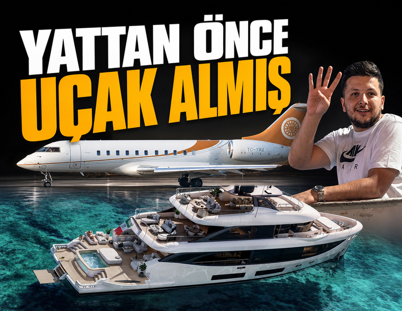 Yattan önce jet almış