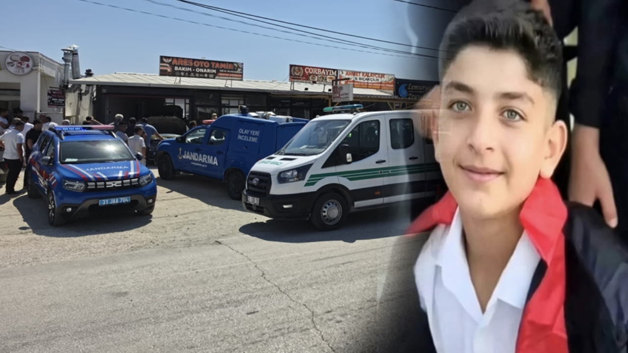 13 yaşındaki Tunç çırak olarak çalıştığı tamirhanede can verdi!