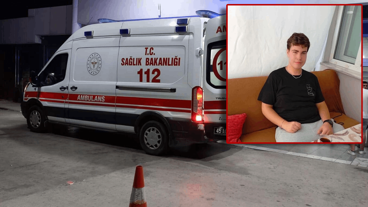 Manisa'da kahreden kaza: Park halindeki minibüse çarpan 16 yaşındaki çocuk hayatını kaybetti!
