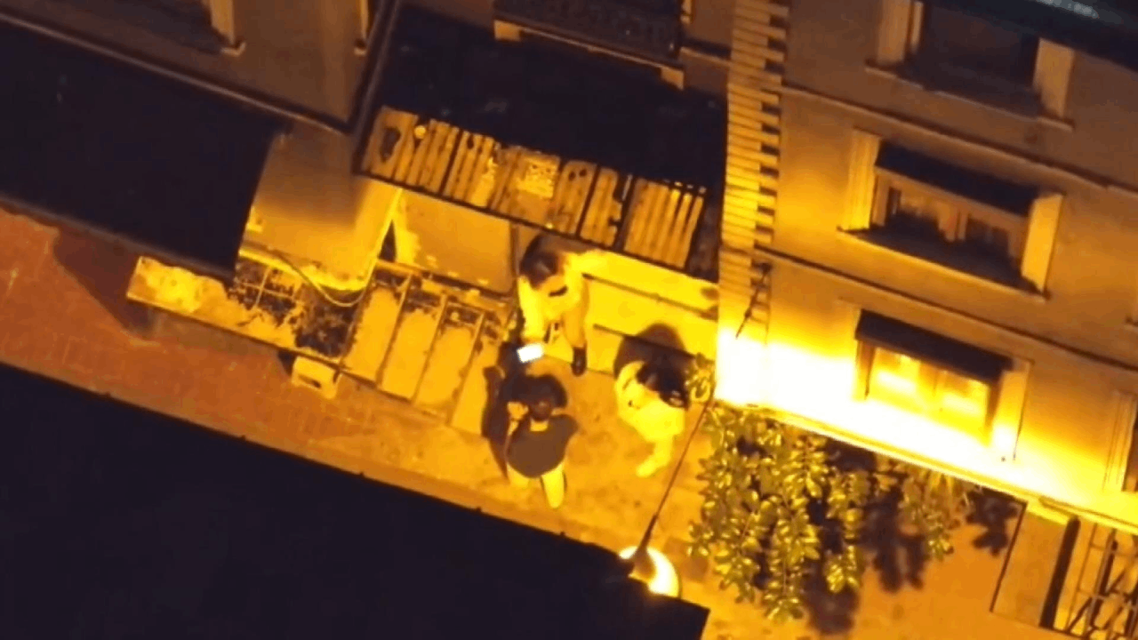 Beyoğlu'ndaki fuhuş pazarlığı dronla tespit edildi