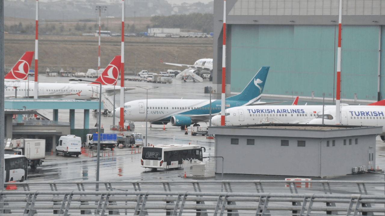 İran uçağı İstanbul Havalimanı'nda haczedildi