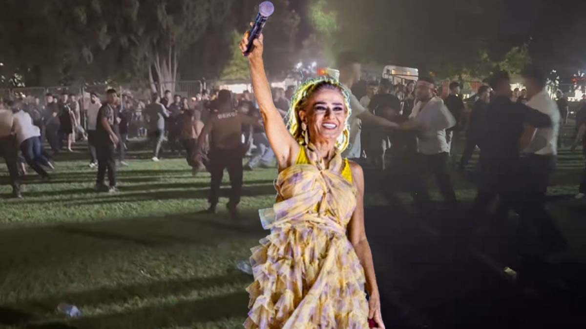 Yıldız Tilbe'nin İzmir konserinde ortalık savaş alanına döndü