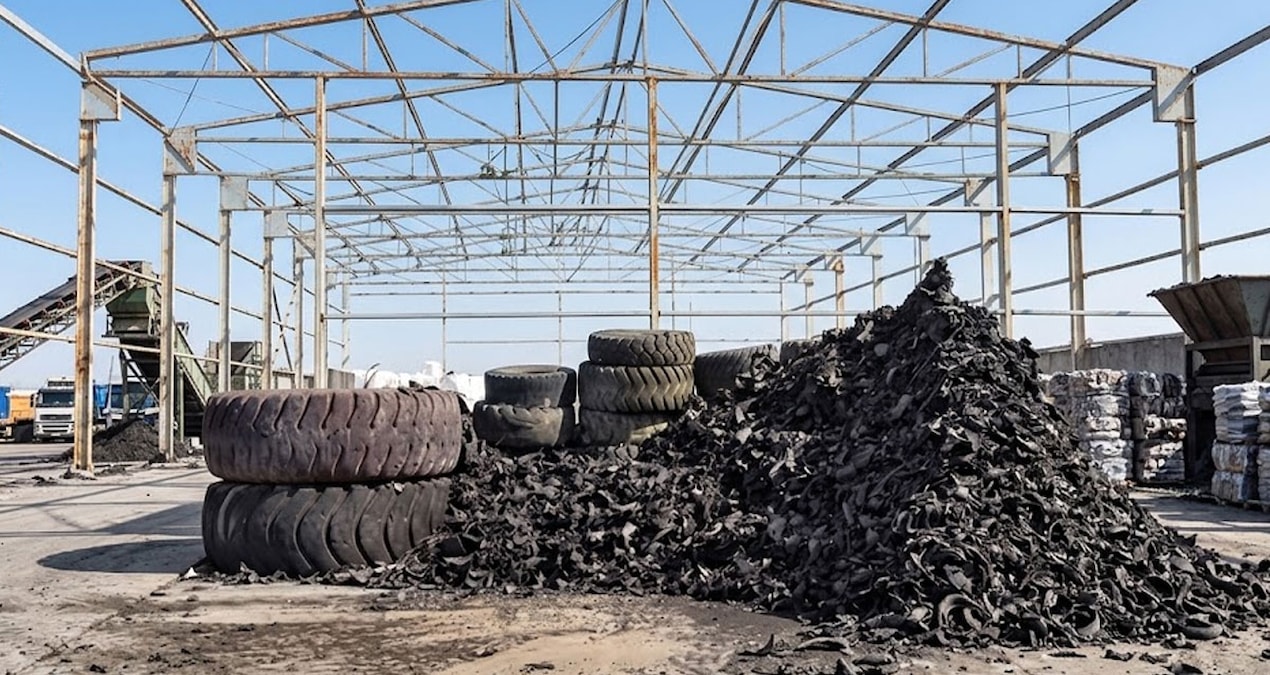 Yolun altına gömdükleri 662 bin lastik 22 yıl boyunca tek sorun çıkarmadı